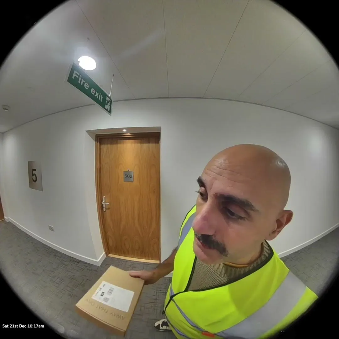 The Doorbell, still 2